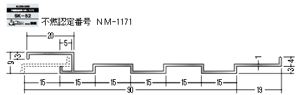 創建 SK-52（長さ：3m ）（色：焼付塗装）-